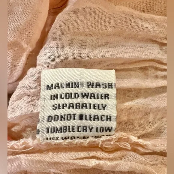 Sim & Sam tiered maxi skirt in beige/peach color size S - Picture 14 of 14